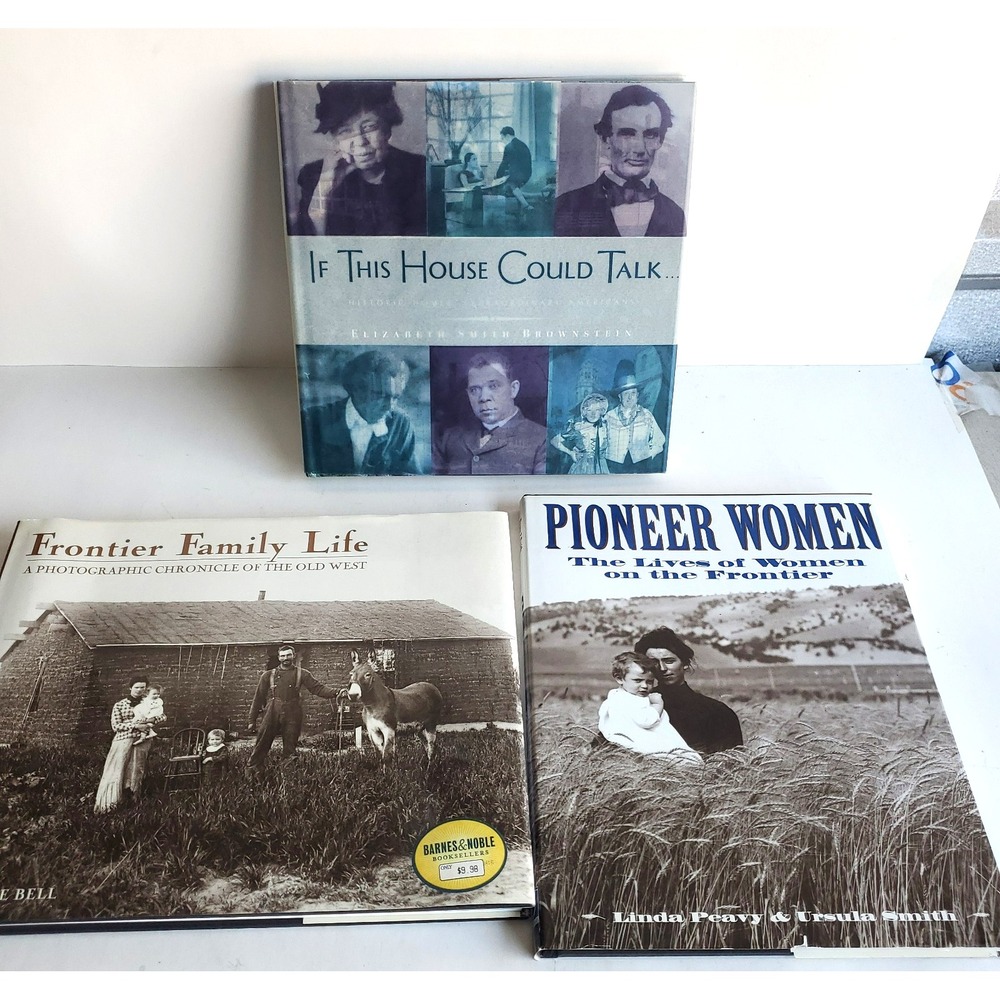 If This House Could Talk Brownstein Frontier Family Life Pioneer Women Lot 3 NOS